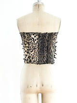 Roberto Cavalli Dragon Bustier Top arcadeshops.com