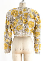 Naeem Khan Ribbon Embellished Top Top arcadeshops.com
