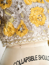 Naeem Khan Ribbon Embellished Top Top arcadeshops.com