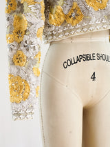 Naeem Khan Ribbon Embellished Top Top arcadeshops.com