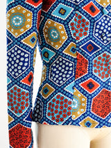 Malcolm Starr Patchwork Print Shirt Top arcadeshops.com