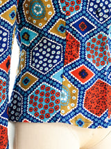 Malcolm Starr Patchwork Print Shirt Top arcadeshops.com