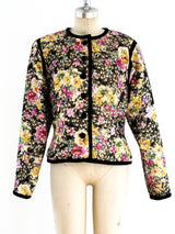 Oscar de la Renta Metallic Brocade Jacket Jacket arcadeshops.com