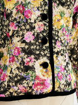 Oscar de la Renta Metallic Brocade Jacket Jacket arcadeshops.com