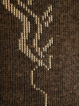 Faux Fur Sleeved Sweater Top arcadeshops.com