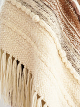Fringed Hand Woven Poncho Jacket arcadeshops.com