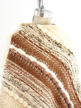 Fringed Hand Woven Poncho Jacket arcadeshops.com