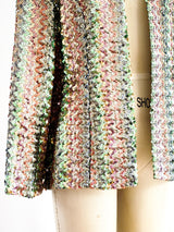 Iridescent Sequin Jacket Jacket arcadeshops.com