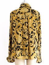 Gianfranco Ferre Baroque Print Blouse Top arcadeshops.com