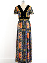 Scarf Print Maxi Dress Dress arcadeshops.com