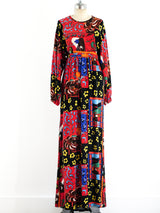 Goldworm Printed Jersey Dress Dress arcadeshops.com