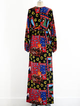Goldworm Printed Jersey Dress Dress arcadeshops.com