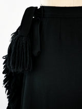 Geoffrey Beene Fringed Wool Skirt Skirt arcadeshops.com