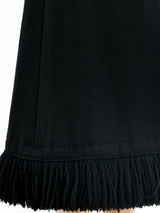 Geoffrey Beene Fringed Wool Skirt Skirt arcadeshops.com
