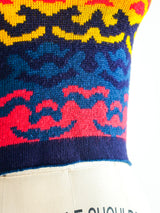1970's Multicolor Knit Tank Top arcadeshops.com