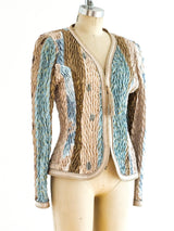 Jeanne Marc Quilted Stretch Jacket Jacket arcadeshops.com