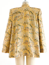 1940's Chinese Pagoda Jacquard Jacket Jacket arcadeshops.com