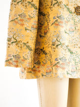1940's Chinese Pagoda Jacquard Jacket Jacket arcadeshops.com