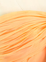 Bill Blass Tonal Strapless Gown Dress arcadeshops.com