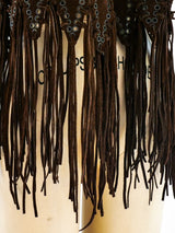 Fringed Suede Vest Jacket arcadeshops.com