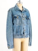 Eagle Embroidered Lee Denim Jacket Jacket arcadeshops.com