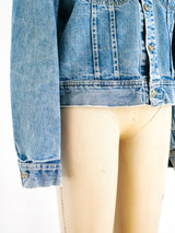 Eagle Embroidered Lee Denim Jacket Jacket arcadeshops.com