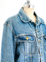 Eagle Embroidered Lee Denim Jacket Jacket arcadeshops.com