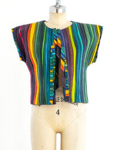 Quilted Rainbow Vest Top arcadeshops.com