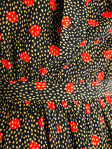 Yves Saint Laurent Red Dot Dress Dress arcadeshops.com