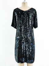 Ashish Black Sequin Mini Dress Dress arcadeshops.com