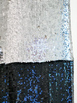 Ashish Colorblock Sequin Mini Dress Dress arcadeshops.com