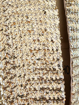 1960's Gold Sequin Coat Jacket arcadeshops.com