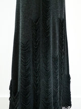 Jean Paul Gauliter Shredded Sleeveless Gown Dress arcadeshops.com