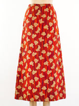 Burnt Sienna Tapestry Skirt Bottom arcadeshops.com
