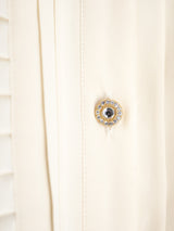 Escada Ruffled Silk Top Top arcadeshops.com