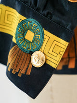 Escada Western Print Silk Top Top arcadeshops.com