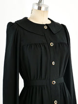 Yves Saint Laurent Smocked Shirt Dress Dress arcadeshops.com