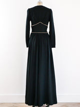 1970's Belted Maxi Dress Dress arcadeshops.com