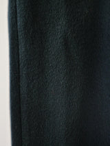 Black Leather Pleated Pants Bottom arcadeshops.com