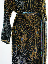 Halston Firework Beaded Dress Dress arcadeshops.com