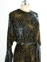 Halston Firework Beaded Dress Dress arcadeshops.com