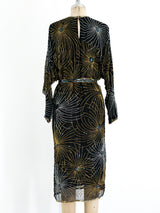 Halston Firework Beaded Dress Dress arcadeshops.com