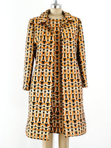 Orange Knot Brocade Ensemble Suit arcadeshops.com