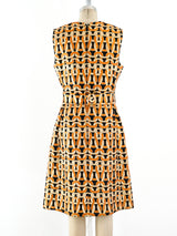 Orange Knot Brocade Ensemble Suit arcadeshops.com