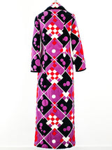 Geometric Printed Velvet Ensemble Suit arcadeshops.com
