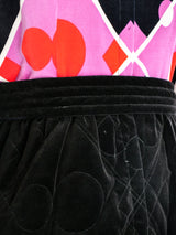 Geometric Printed Velvet Ensemble Suit arcadeshops.com