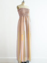 Giorgio di Sant'Angelo Layered Chiffon Strapless Dress Dress arcadeshops.com