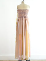 Giorgio di Sant'Angelo Layered Chiffon Strapless Dress Dress arcadeshops.com