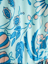 Psychedelic Floral Printed Jumpsuit Dress arcadeshops.com