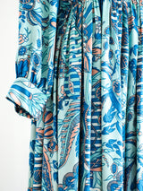 Psychedelic Floral Printed Jumpsuit Dress arcadeshops.com